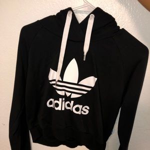 Cropped hoodie